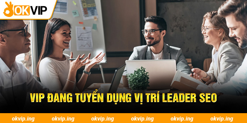 OKVIP đang tuyển dụng vị trí Leader SEO 