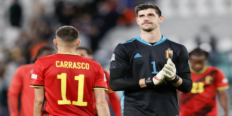 Thibaut Courtois thủ thành quan trọng của tuyển Bỉ