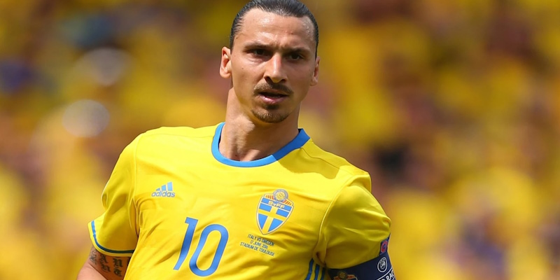 Zlatan góp mặt trong đội tuyển Thuỵ Điển